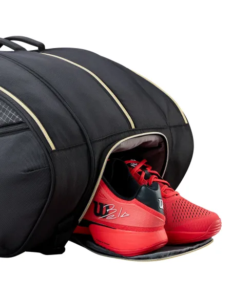 Sac De Padel Wilson Defy V1 Padel Black/Gold | Ofertas De Padel